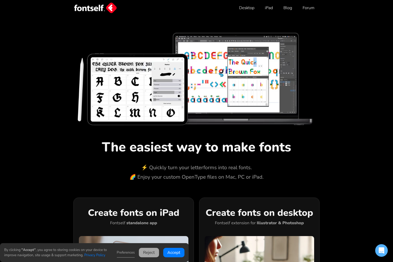 Fontself Maker | Toolfolio