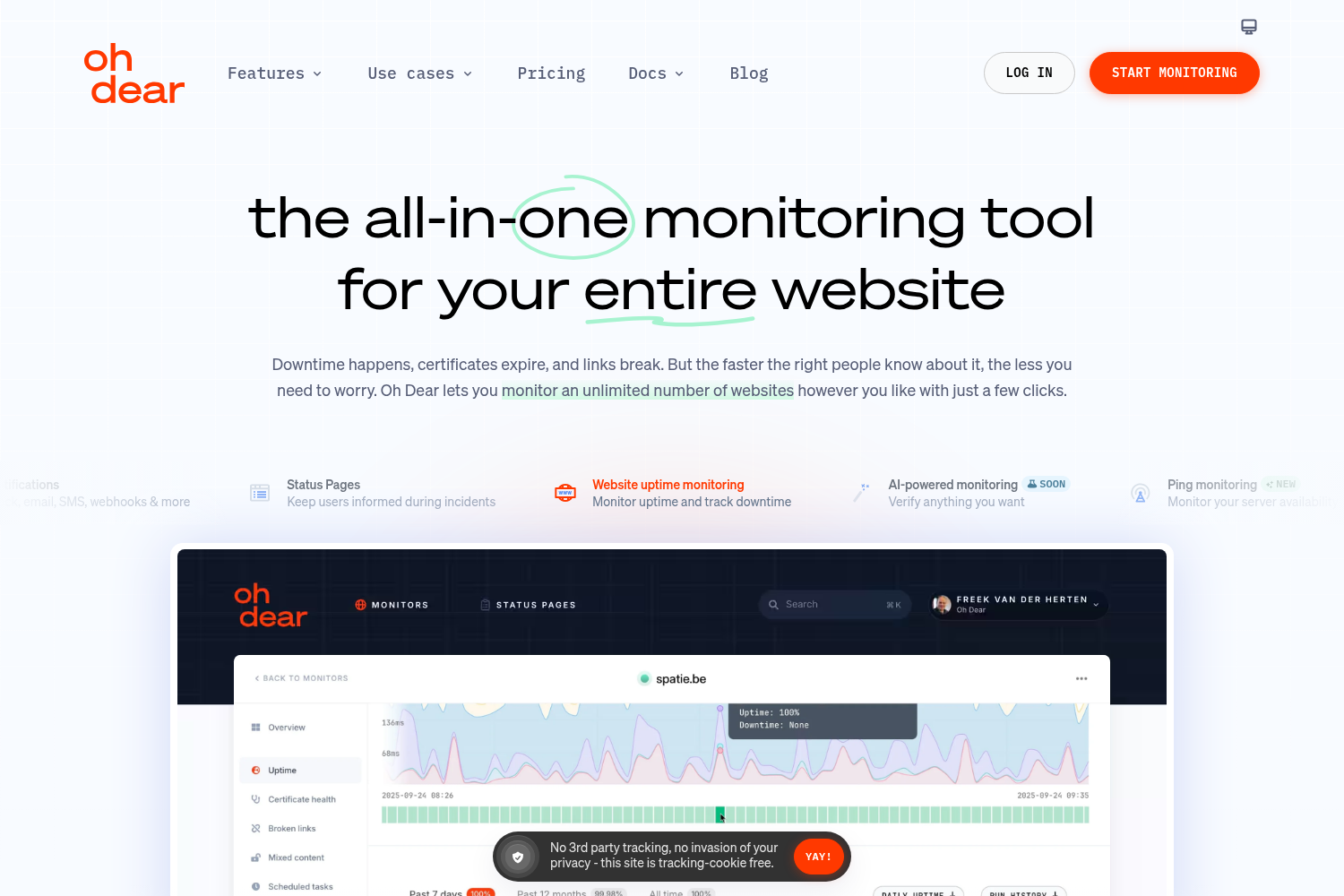 Oh Dear | Toolfolio