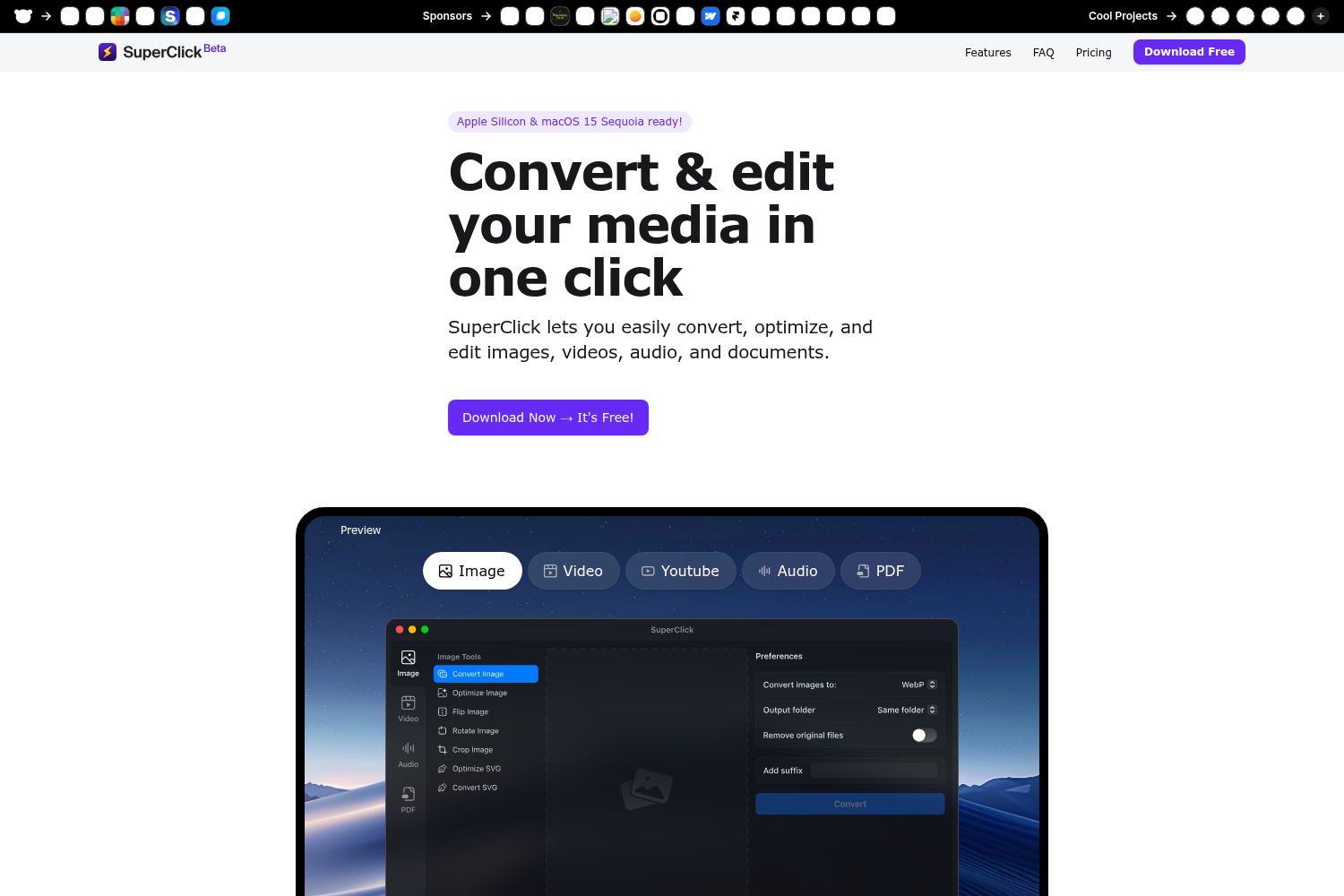 SuperClick | Toolfolio